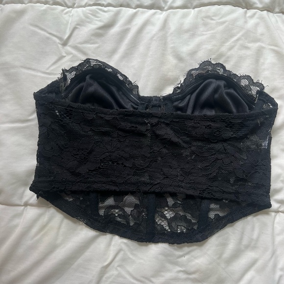 PacSun Strapless Lace Corset - Picture 2 of 4